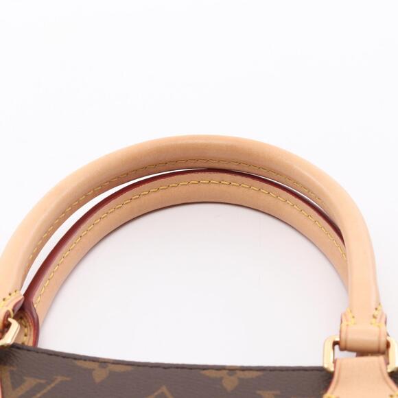 Louis Vuitton Sac Plat Tote Bag Canvas Leather Monogram Brown - Picture 8 of 8